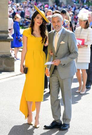 George Clooney et sa femme Amal, le glamour hollywoodien 