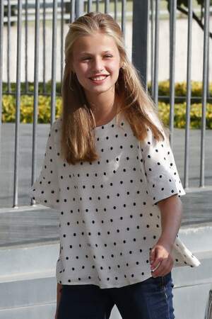 La princesse Leonor d'Espagne, future reine, entre en 4ème à l'âge de 13 ans