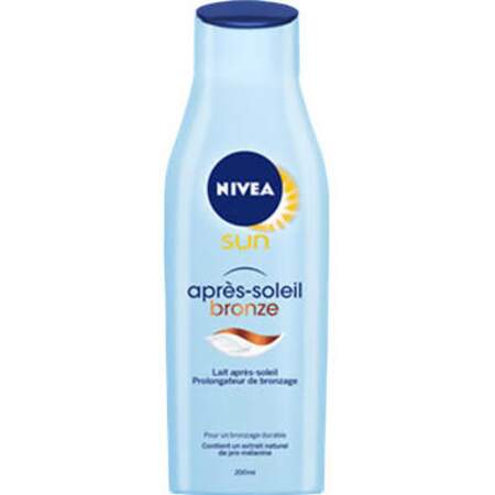 Nivea, sun lait après soleil bronze. fl 200ml - 8,95€ 