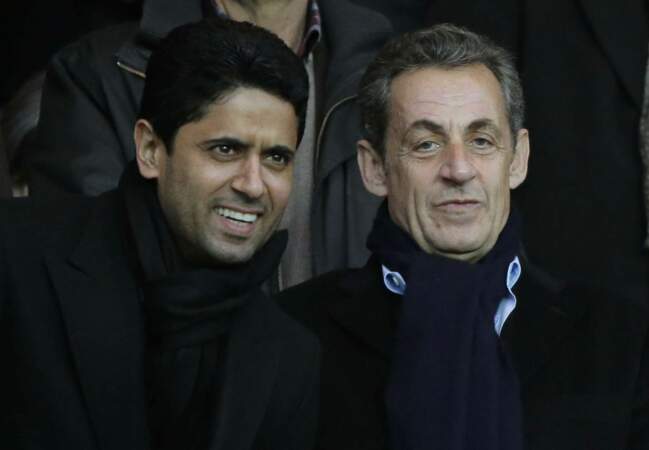 Nicolas Sarkozy et Nasser Al-Khelaïfi 