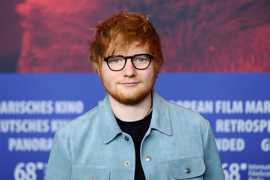 Le chanteur Ed Sheeran