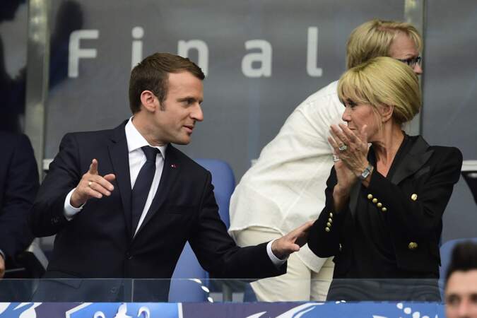Brigitte Macron assiste à la finale de la Coupe de France