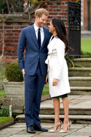 Le prince Harry et Meghan Markle annoncent leurs fiançailles