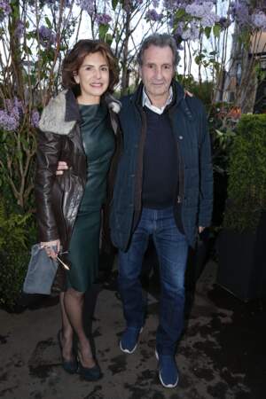 Jean-Jacques Bourdin et sa femme Anne Nivat 