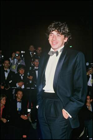 Patrick Bruel au festival de Cannes, en 1986