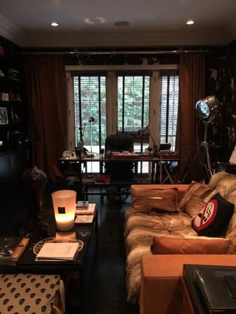 Le bureau de Johnny Hallyday à Los Angeles