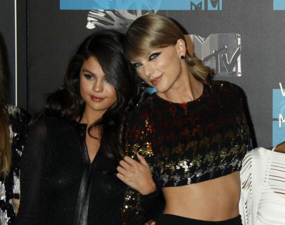 Selena Gomez et Taylor Swift aux MTV Video Music Awards à Los Angeles le 30 aout 2015