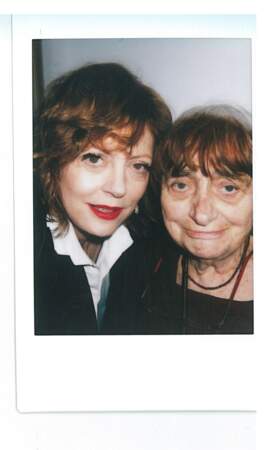 Susan Sarandon et Agnès Varda