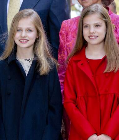 Les filles de Letizia d'Espagne sont identiques.