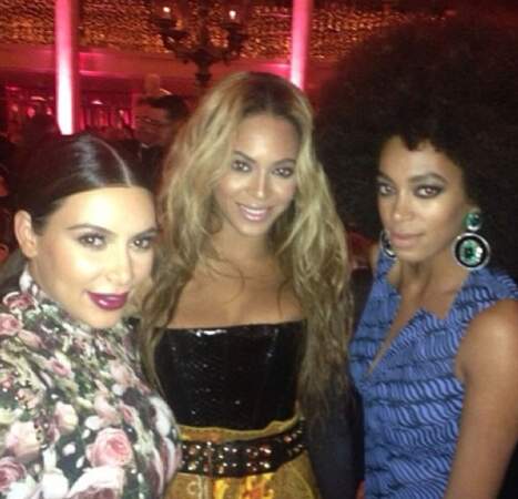 Kim Kardashian est également proche de Beyoncé.