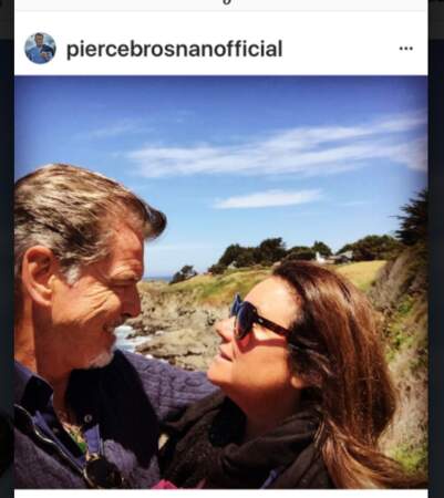 Pierce Brosnan et sa femme Keely