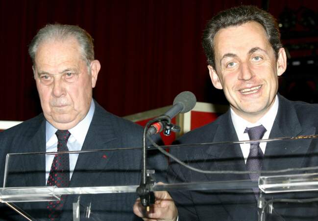 Nicolas Sarkozy et Charles Pasqua