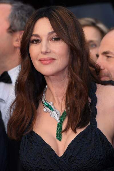 Le collier Crocodile porté par Monica Bellucci est une des parures mythiques de Cartier
