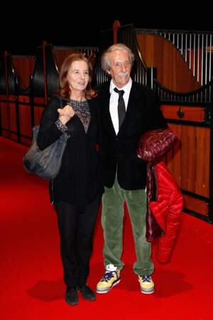Jean Rochefort et sa deuxième épouse Françoise Vidal en 2013
