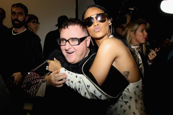 Paris Fashion Christian Dior Rihanna et Albert Elbaz