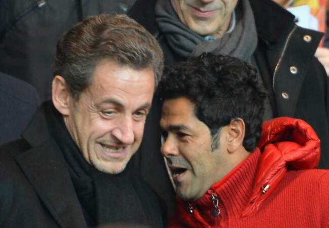Nicolas Sarkozy et Jamel Debbouze