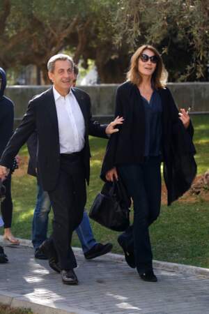 Nicolas Sarkozy et Carla Bruni en 2017
