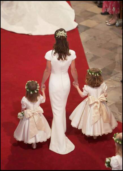 Il faut dire que Pippa Middleton était particulièrement mise en valeur dans sa robe blanche