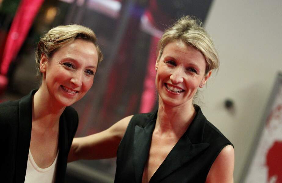 Audrey et Alexandra Lamy à l'avant-première du film "Au Pays du Sang et Du Miel", en 2012 à Paris