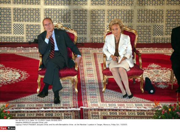 Bernadette Chirac en 2003