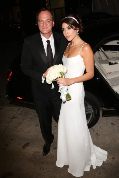 Quentin Tarantino, marié à Daniella Pick, à Beverly Hills, le 28 novembre 2018