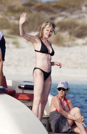 L'actrice Melanie Griffith s'assume en bikini