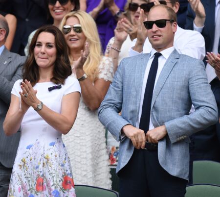Kate Middleton et le prince William à Wimbledon ce dimanche 16 juillet 