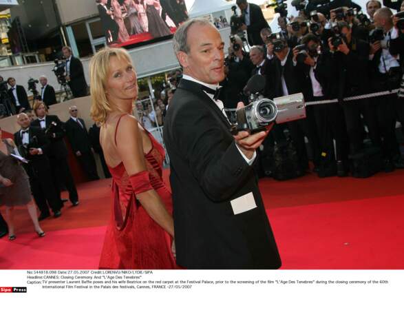 Laurent Baffie et son épouse Sandrine, un couple rayonnant