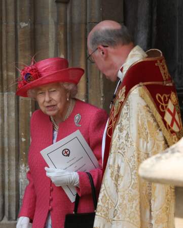 Cousine du père de Gabriella Windsor, Elizabeth II avait, elle, annoncé sa venue au mariage
