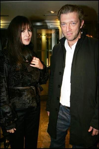 Monica Bellucci et Vincent Cassel à la première de Hannibal Lecter, en 2007