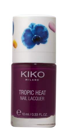 Vernis à ongles, Tropic Heat, Kiko, 3,95 €