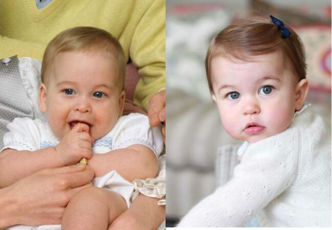 Le prince William et sa fille Charlotte au même âge, bluffant