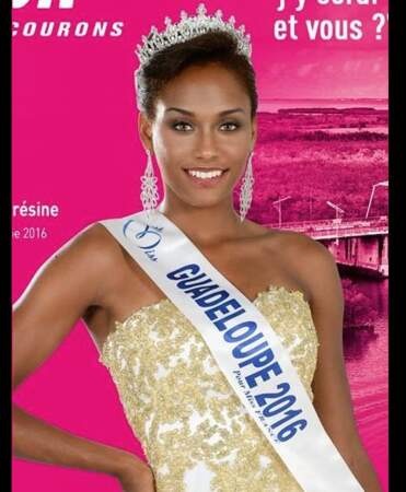 Morgane Thérésine, élue Miss Guadeloupe