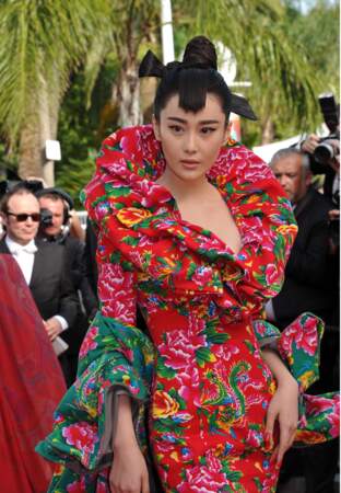 Viann Zhang au Festival de Cannes, mai 2015