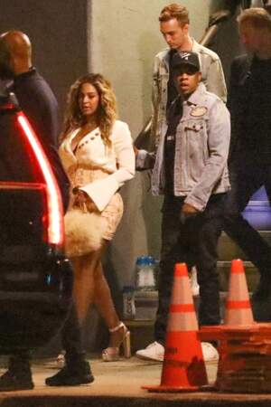Beyonce et son mari Jay Z à Los Angeles, le 14 juillet 2017