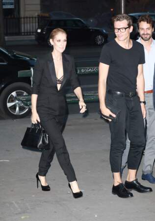 Céline Dion et Pepe Munoz se rendent au restaurant Manko