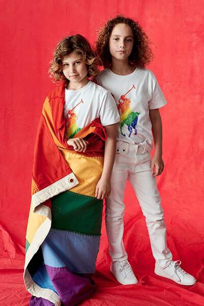 Ralph Lauren lance une collection sur le thème de "Pride Month" même pour les enfants