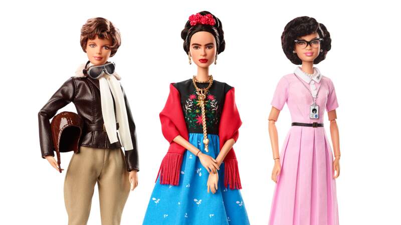 Amelia Earhart, Frida Kahlo, Katherine Johnson sont parmi les 17 femmes inspirantes à avoir désormais leur Barbie