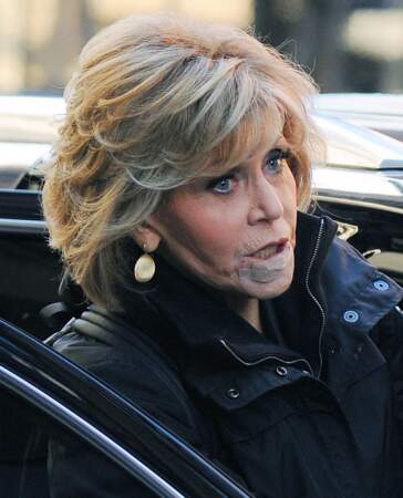 Jane Fonda était présente à New-York lors d'une interview pour AOL Build Series