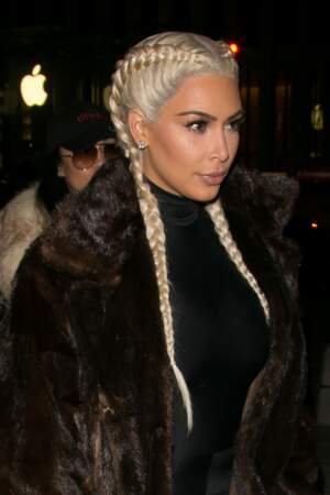 Kim Kardashian dans sa période péroxydée