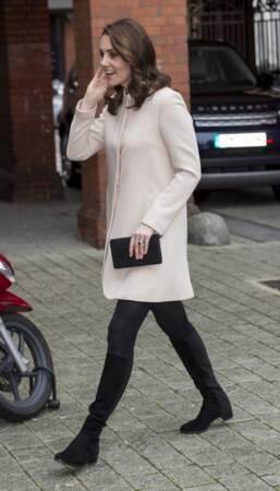 Kate Middleton, très malade au début de sa grossesse, semble bien remise