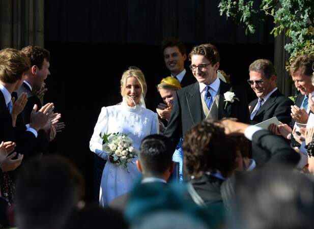 Ellie Gouldong et son mari Caspar Jopling se sont mariés le samedi 31 août, à Londres.