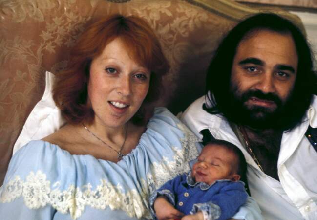 Demis, son épouse et leur fils Cyrille née en 1975