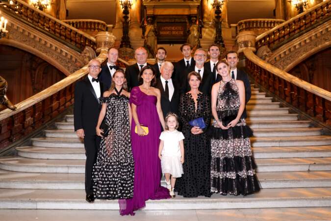 La famille Cassegrain au complet pour les 70 ans de la maison Longchamp. 