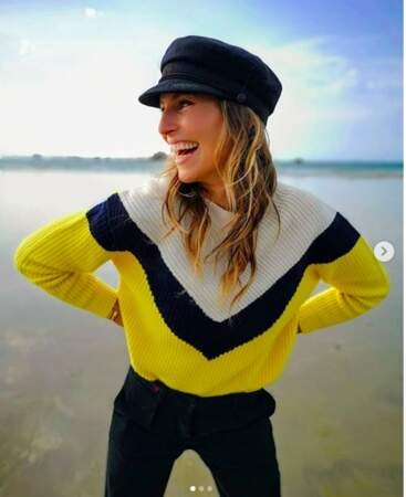 Laurie Thilleman est breton, la casquette de marin, elle est née avec !
