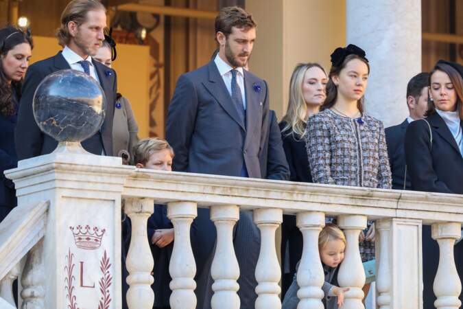 Pauline Ducruet très élégante avec toute la famille princière de Monaco