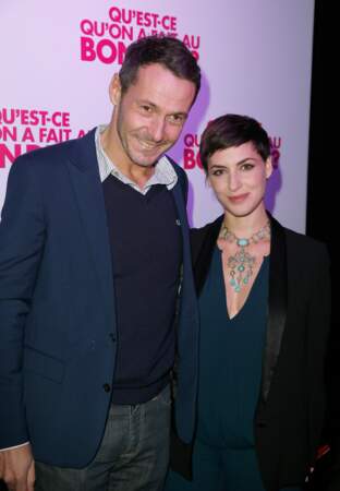 Julien Boisselier (47 ans) et sa compagne l'actrice Clémence Thioly (30 ans).
