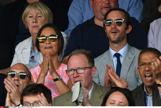 À Wimbledon en 2016, ils assortissaient déjà leurs lunettes de soleil…