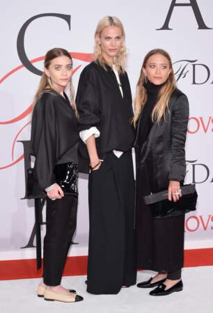 Ashley Olsen, Aymeline Valade et Mary-Kate Olsen en The Row
