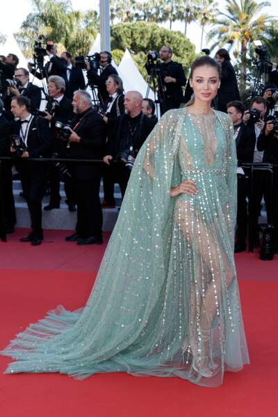 Lara Lieto a eu raison de miser sur une robe aussi sexy lors du dernier Festival de Cannes. 